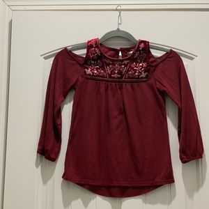 Girls long sleeve shirt